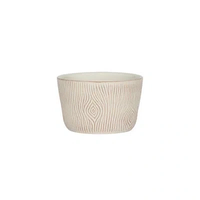Juliska Blenheim Oak Ramekin In Whitewash,brown