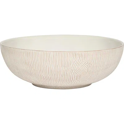 Juliska Blenheim Oak Serving Bowl In White