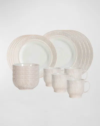 Juliska Blenheim Oak Whitewash 16-piece Dinnerware Set