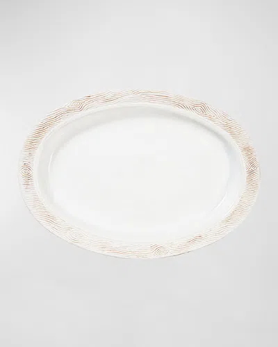 Juliska Blenheim Oak Whitewash 18" Platter