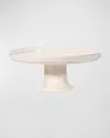 Juliska Blenheim Oak Whitewash Cake Pedestal In White