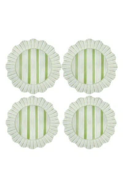 JULISKA JULISKA CABANA SET OF 4 MELAMINE DINNER PLATES