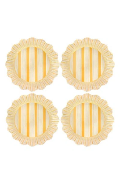 JULISKA JULISKA CABANA SET OF 4 MELAMINE DINNER PLATES