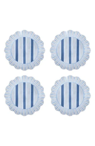 JULISKA JULISKA CABANA SET OF 4 MELAMINE SALAD PLATES
