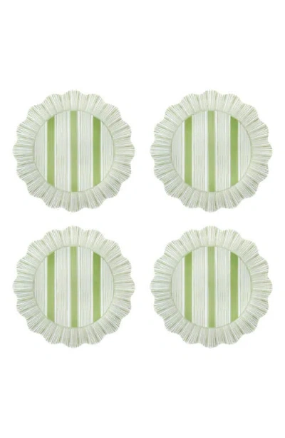 JULISKA JULISKA CABANA SET OF 4 MELAMINE SALAD PLATES