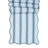 Juliska Cabana Stripe 18 X 90 Table Runner In Ocean