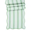 Juliska Cabana Stripe 18 X 90 Table Runner In Seagrass