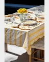 Juliska Cabana Tablecloth In Sunshine