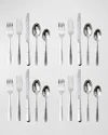 Juliska Carine 20-piece Flatware Set - Bright Satin In Bright Satin