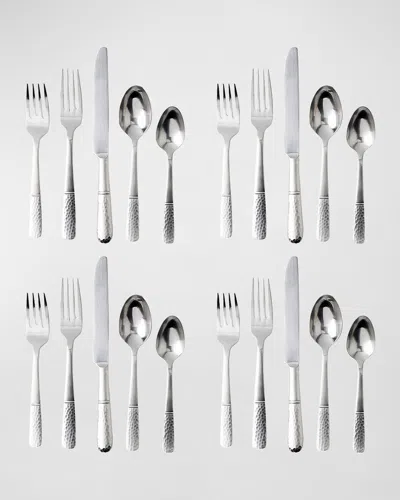 Juliska Carine 20-piece Flatware Set - Bright Satin