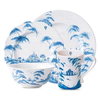 Juliska Country Estate 4-piece Place Setting In Blue