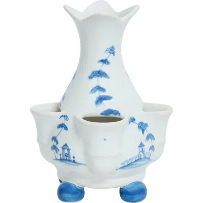 Juliska Country Estate 6-inch Tulipiere Vase In Blue
