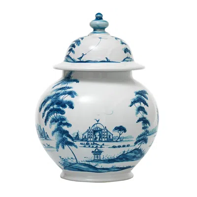 Juliska Country Estate Delft Blue 10 Lidded Ginger Jar