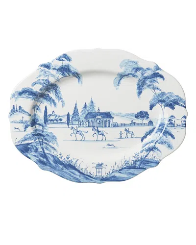 Juliska Country Estate Delft Blue 15" Oval Platter