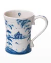 Juliska Country Estate Delft Blue Mug Sporting In Multi