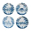 Juliska Country Estate Delft Blue Party Plates Set/4 In Delft Blue