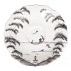 Juliska Country Estate Delft Blue Saucer Garden Follies In White