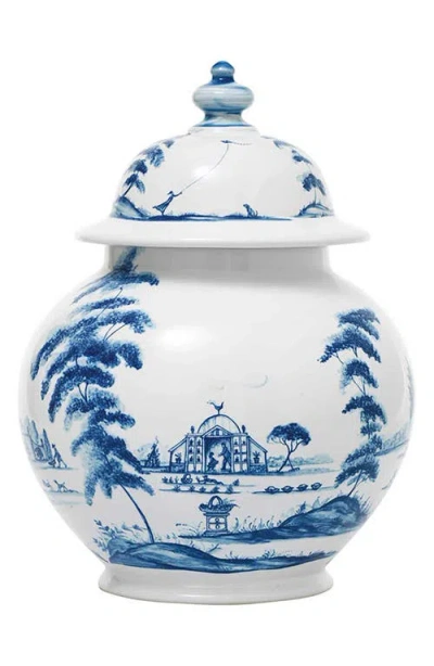 Juliska Country Estate Ginger Jar In Delft Blue