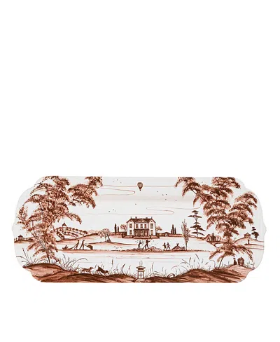Juliska Country Estate Harvest 15 Hostess Tray In Sepia