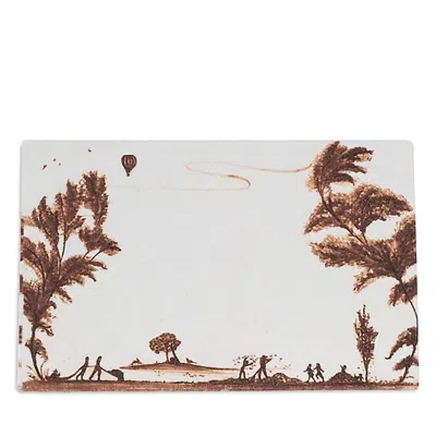 Juliska Country Estate Harvest Place Cards, Set Of 12 In Brown