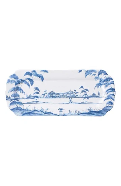 Juliska Country Estate Hostess Tray In Delft Blue