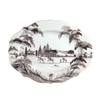 Juliska Country Estate Medium Serving Platter In Gray