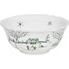 Juliska Country Estate Winter Frolic Ice Cream Bowl In Green
