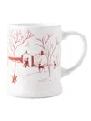 Juliska Country Estate Winter Frolic Mug In White