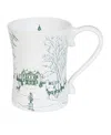 Juliska Country Estate Winter Frolic Mug In Evergreen