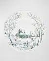 Juliska Country Estate Winter Frolic Salad Evergreen In Evergreen