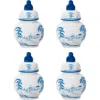 Juliska Country Estate Winter Frolic Set Of 4 Place Card Holders In Delft Blue