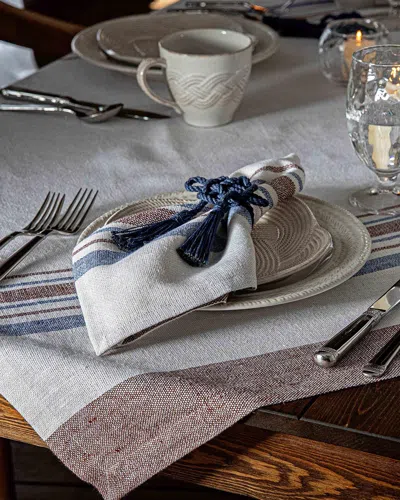 Juliska Danish Stripe 52" Table Square