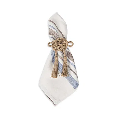 JULISKA DANISH STRIPE NAPKINS, SET OF 4
