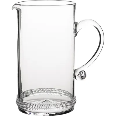 Juliska Dean Glass Pitcher In Clear