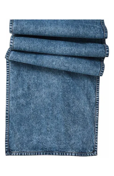 Juliska Denim Table Runner In Blue