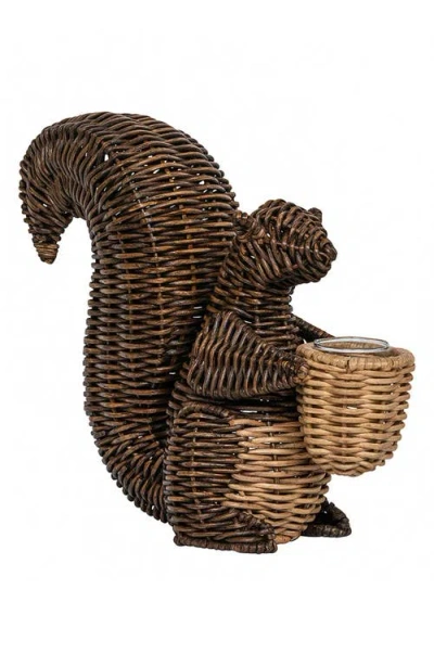 Juliska Devon Will Squirrel Vase In Brown