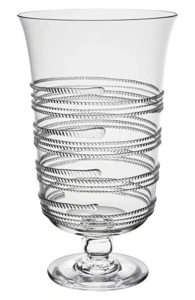 Juliska Ella 11 Inch Glass Hurricane In Transparent