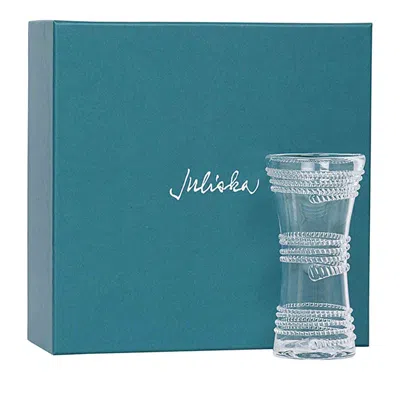 Juliska Ella 6 Corset Vase In Clear