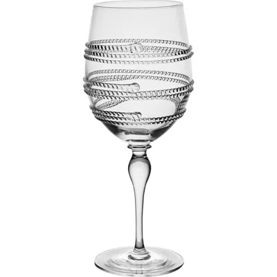 Juliska Ella Wine Glass In Transparent