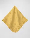 Juliska Eyelet Napkin In Yellow