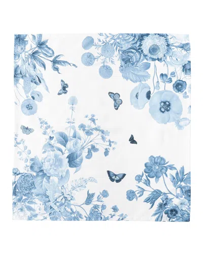 Juliska Field Of Flowers Chambray Napkin In Blue