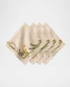 Juliska Forest Walk Animal Napkins, Set Of 4
