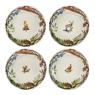 Juliska Forest Walk Dessert/salad Plate Assorted In Beige,multi