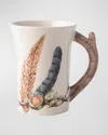 Juliska Forest Walk Mug In Caf Au Lait