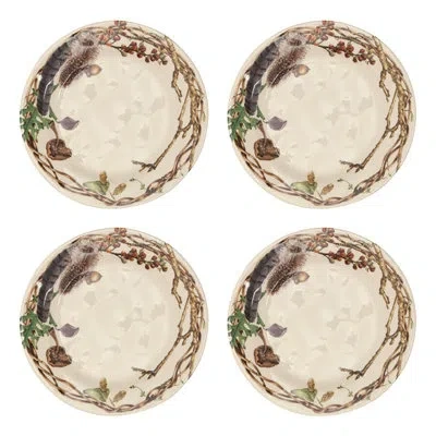 Juliska Forest Walk Party Plate In Beige;multi