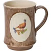 Juliska Forest Walk Pheasant Mug In Brown