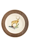 Juliska Forest Walk Stag Cocktail/side Plate In Multi