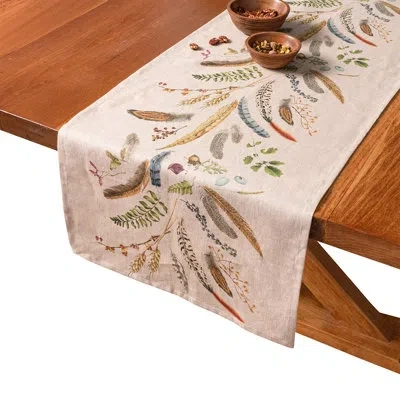 Juliska Forest Walk Table Runner In Brown
