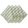 Juliska Gingham Ruffle Napkin In Multi