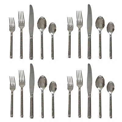 Juliska Graham 20 Piece Flatware Set, Polished